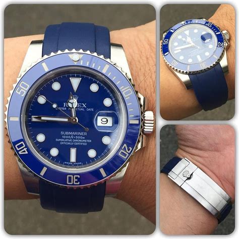 rolex aftermarket bands|rolex submariner rubber watch band.